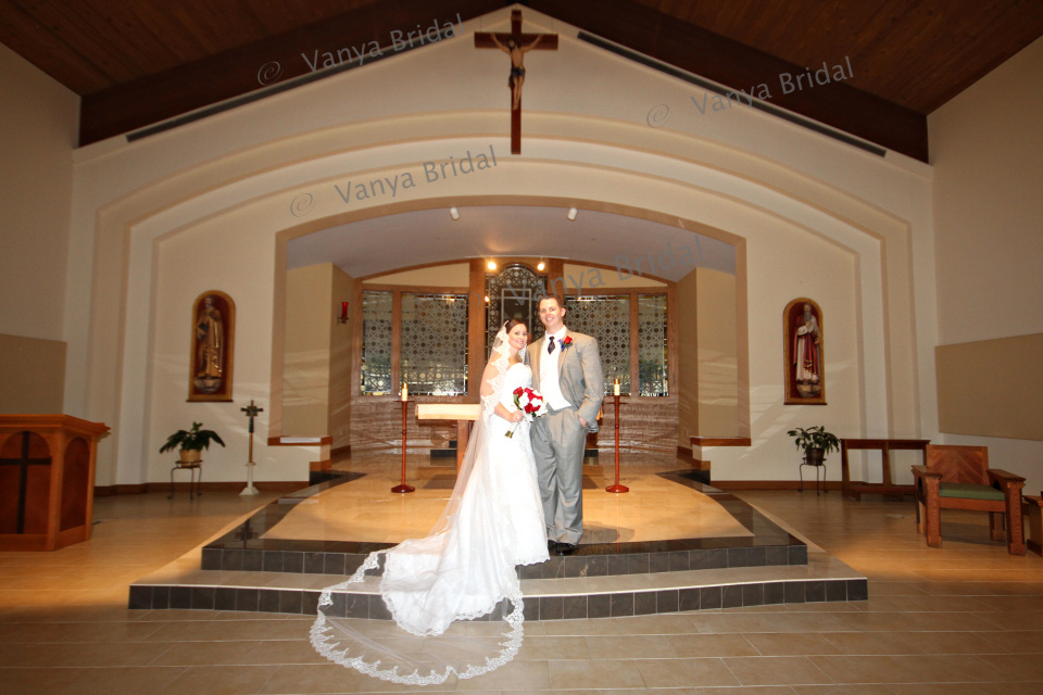 Spanish Veil Mantilla Wedding Veil Cathedral Bride Veil Wide Lace